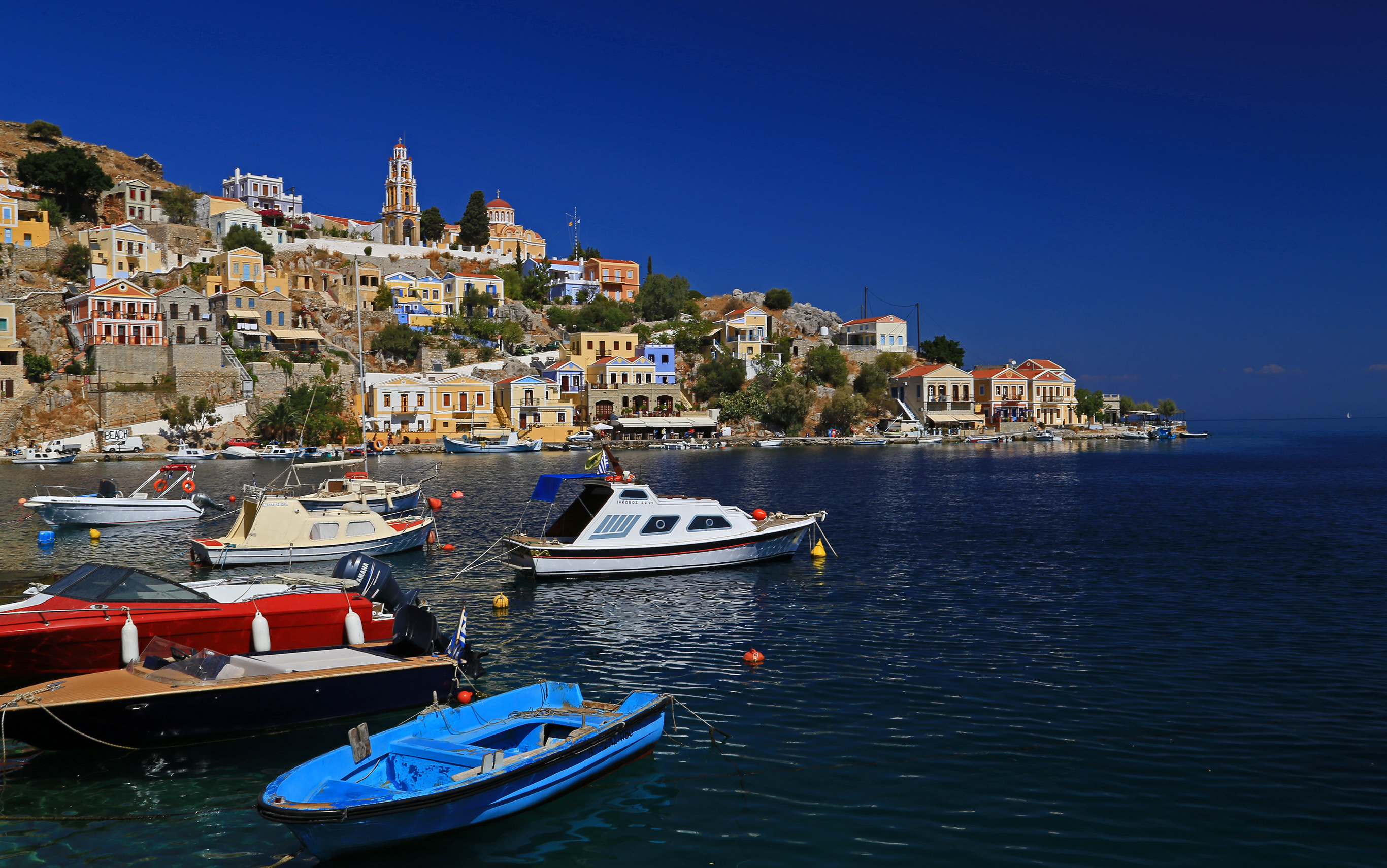 Greece - Symi - Ano Symi - The Harbor
