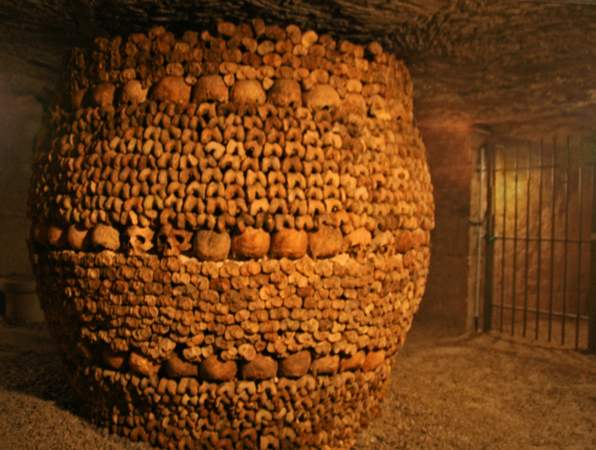 France - Paris - The Catacombs - The Column